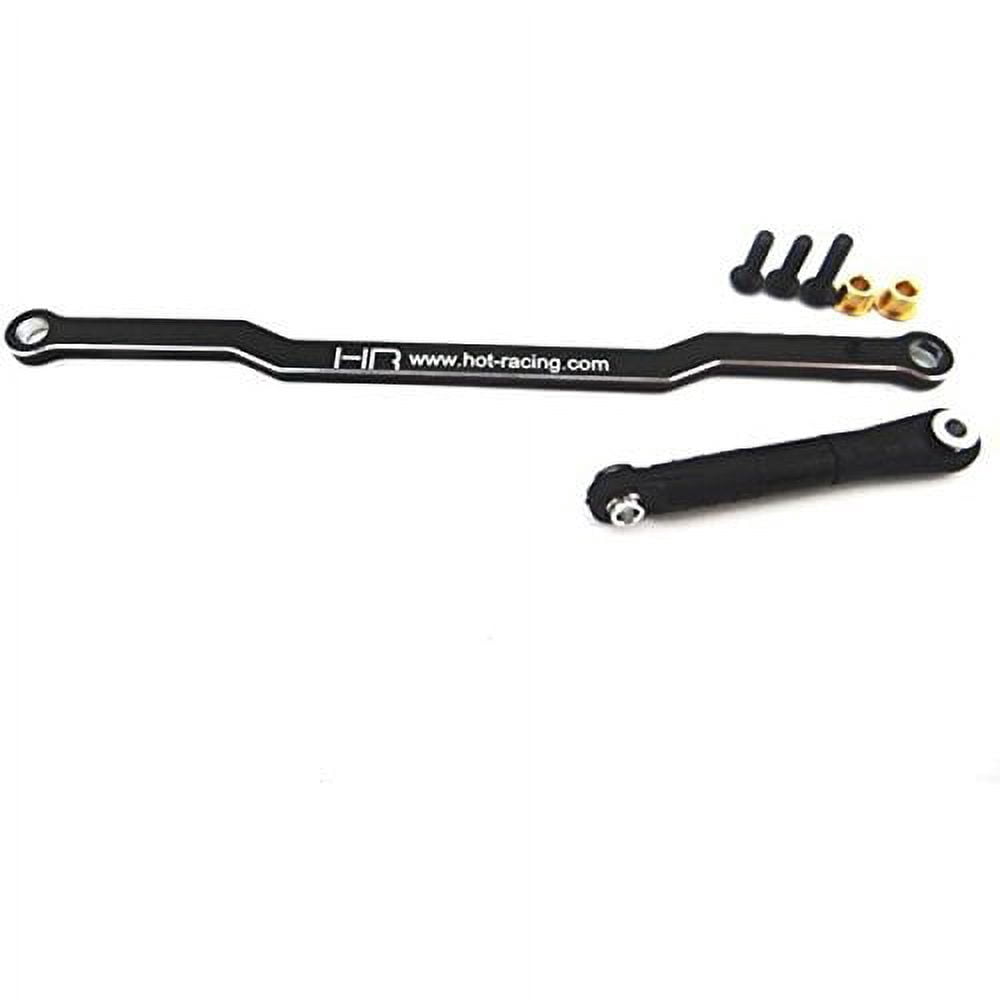 Hot Racing Piece Hot Racing Alum Steering TieRod and Drag LinkstdAX10SCX10 HRASCX4901 ...