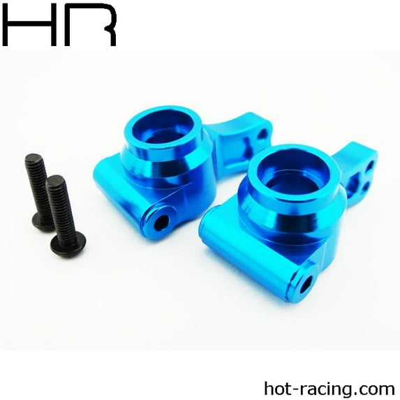 Hot Racing Aluminum Rear Hubs blue ECX 2 Wheel Drive HRAECT2206 Electric Car/Truck Option Parts