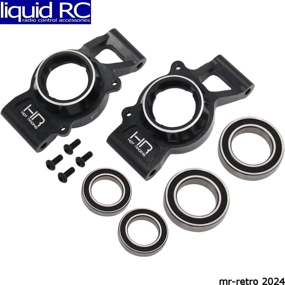 Hot Racing XMX22M01 Aluminum Rear HD bearing Axle Carriers X-Max
