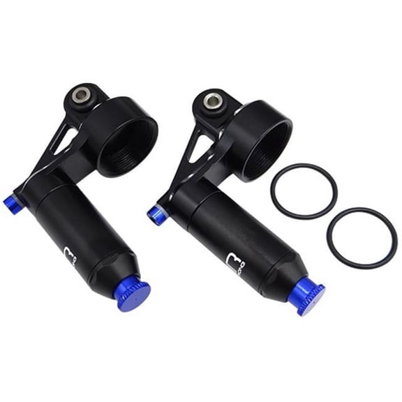 Hot Racing Aluminum Reservoir Shock Upgrade Kit 2 X Maxx HRAXMX156R01 Electric Car/Truck Option Parts