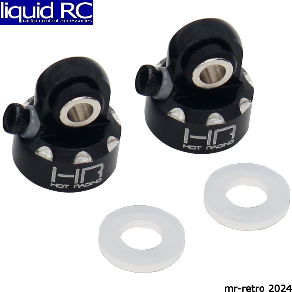 Lc Racing Shock Caps Hot Racing Aluminum bleeder shock caps TRX4-M HRATRXM156C01 Electric ...
