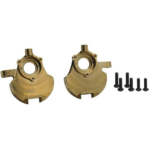 Hot Racing Brass Heavy Metal Front Knuckle Red Cat Gen 8 HRAEVE21HM Electric Car/Truck Option Parts