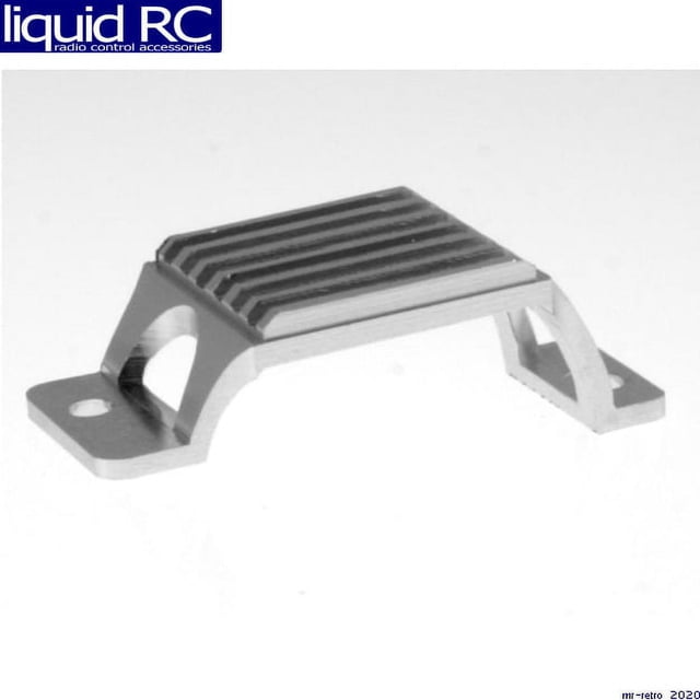 Hot Racing EXM3108 Radio Shack XMODs Silver Aluminum Motor Heat Sink