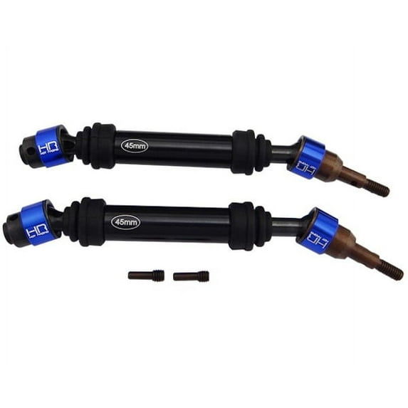 Hot Racing Front Light Weight Metal Cv Axles, For Traxxas Slash 4X4