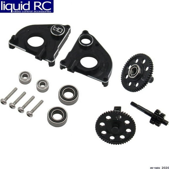 Hot Racing Front Over Drive Rock Crawler Transmission SCX24 HRASXTF38X Electric Car/Truck Option Parts