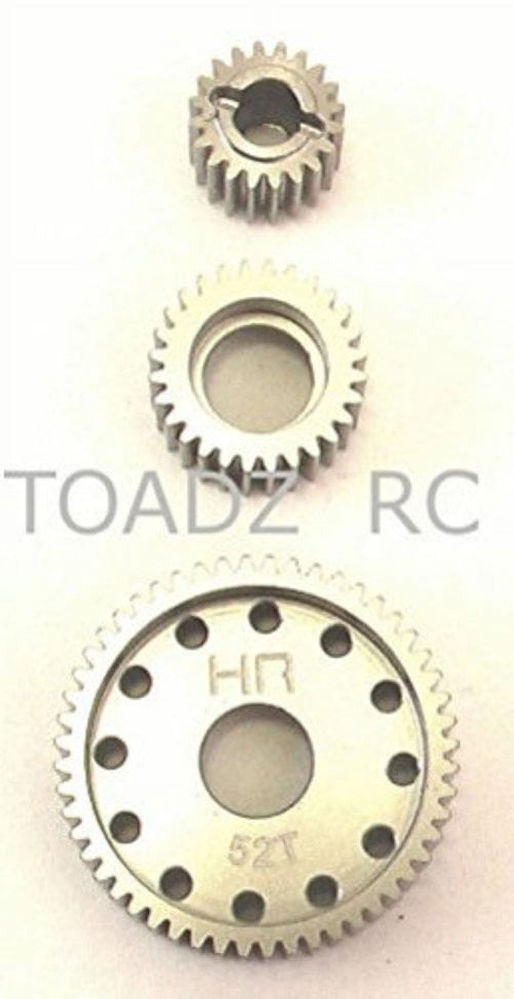 Hot Racing Hard Anodized Aluminum Center Gear Set HRASCP1000T Gears