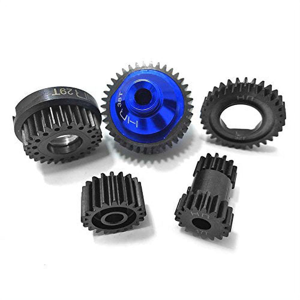 Hot Racing Hardened Steel TwoSpeed Gear Set Traxxas Jato