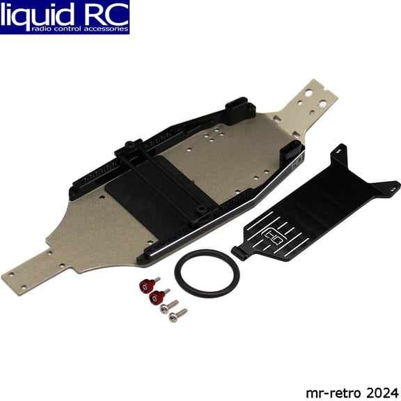 Hot Racing LMCB14HL01 6061 +5mm HS Chassis Conversion Micro B