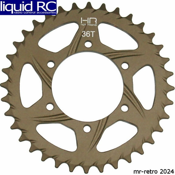 Hot Racing LPC39HRS Hard Anodized Aluminum Main Sprocket PM-MX