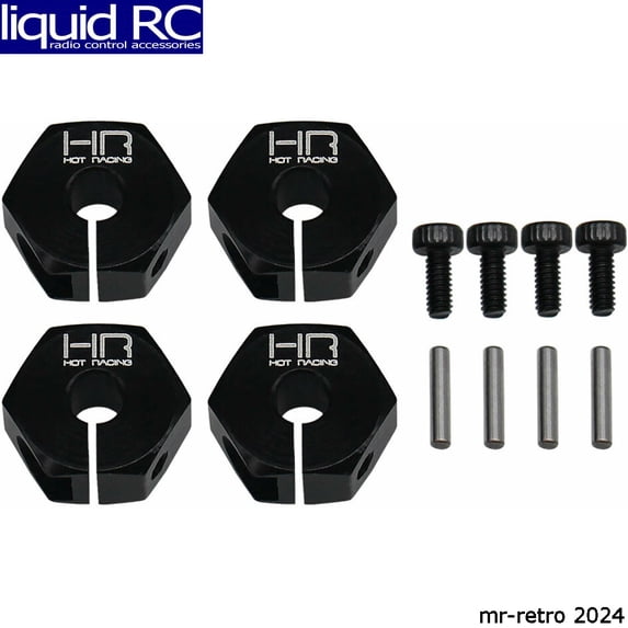 Hot Racing MMJ1001 12mm Wheel Clamp Hex hubs Mini LTM