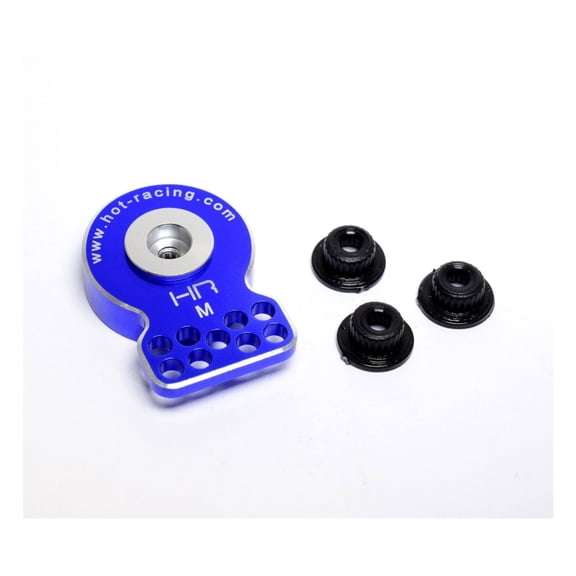 Hot Racing Medium Duty Aluminum Servo Saver Blue HRASHS88M Electric Car/Truck Option Parts