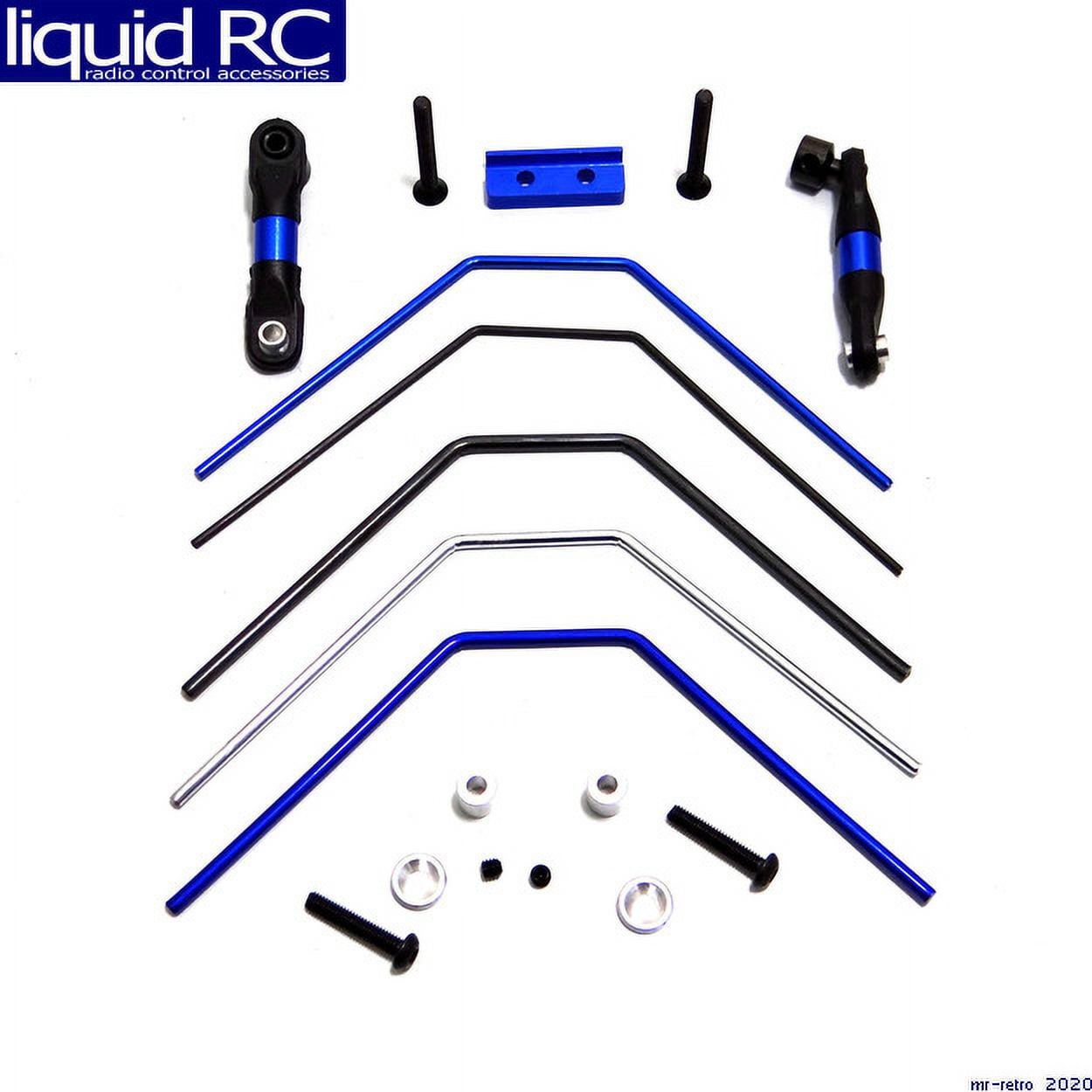Hot Racing SCF311 Front or Rear Hd Sway Bar Kit