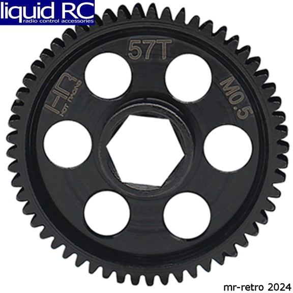Hot Racing SGRM57M5 Speed Run Main Gear 0.5module 57 Tooth GROM