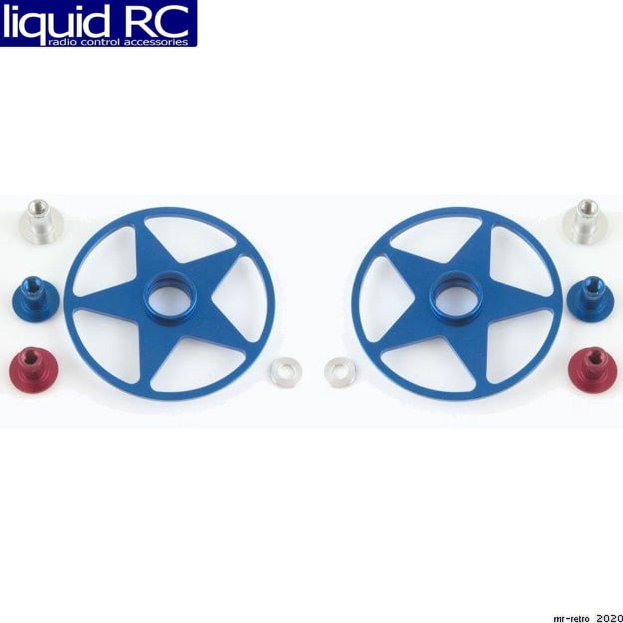 Hot Racing Piece Hot Racing SPW280506 Blue Aluminums Spinner 24 Series - Walmart.com