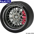 thumbnail image 1 of Hot Racing SW49TY14 gunmetal 10-Y BBS 6061 Steering Wheel NB4, 1 of 3