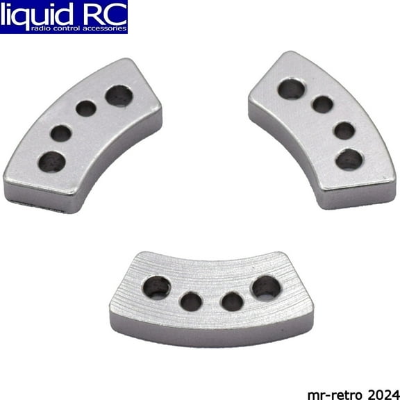 Hot Racing TRX15HS Aluminum Hard Anodized Slipper Clutch Pads (3) - TRA