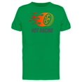 thumbnail image 1 of Hot Racing Wheel On Fire Tee Men's -Image by Shutterstock, 1 of 2