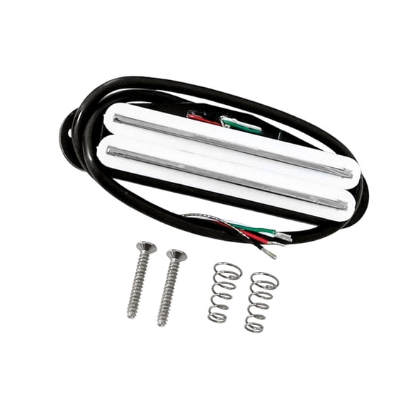 Hot Rails Ceramic Humbucker Pickup Replacement Single Coil Sized Humbucker Bridge Pickup for Electric Guitar Accessories