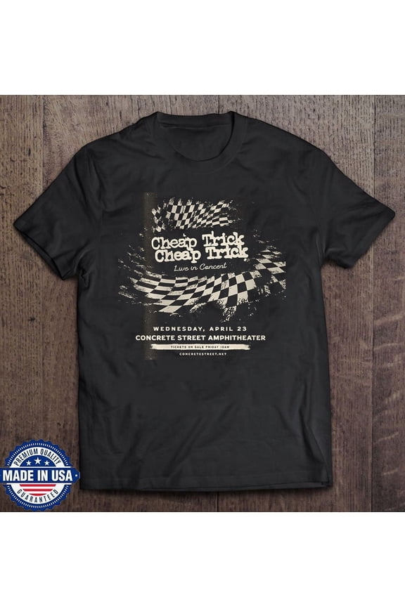 Hot Rare New Popular Cheap Trick Band Live In Concert 2025 T Shirt Full Size S-5XL ET1348