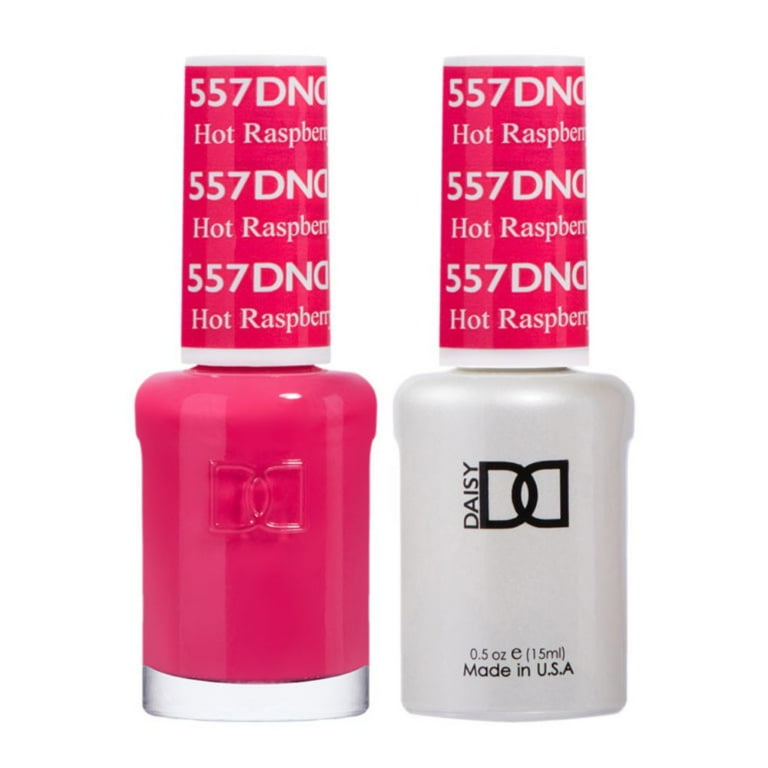 Hot Raspberry #557 & Matching Polish Set - DND Gel & Lacquer