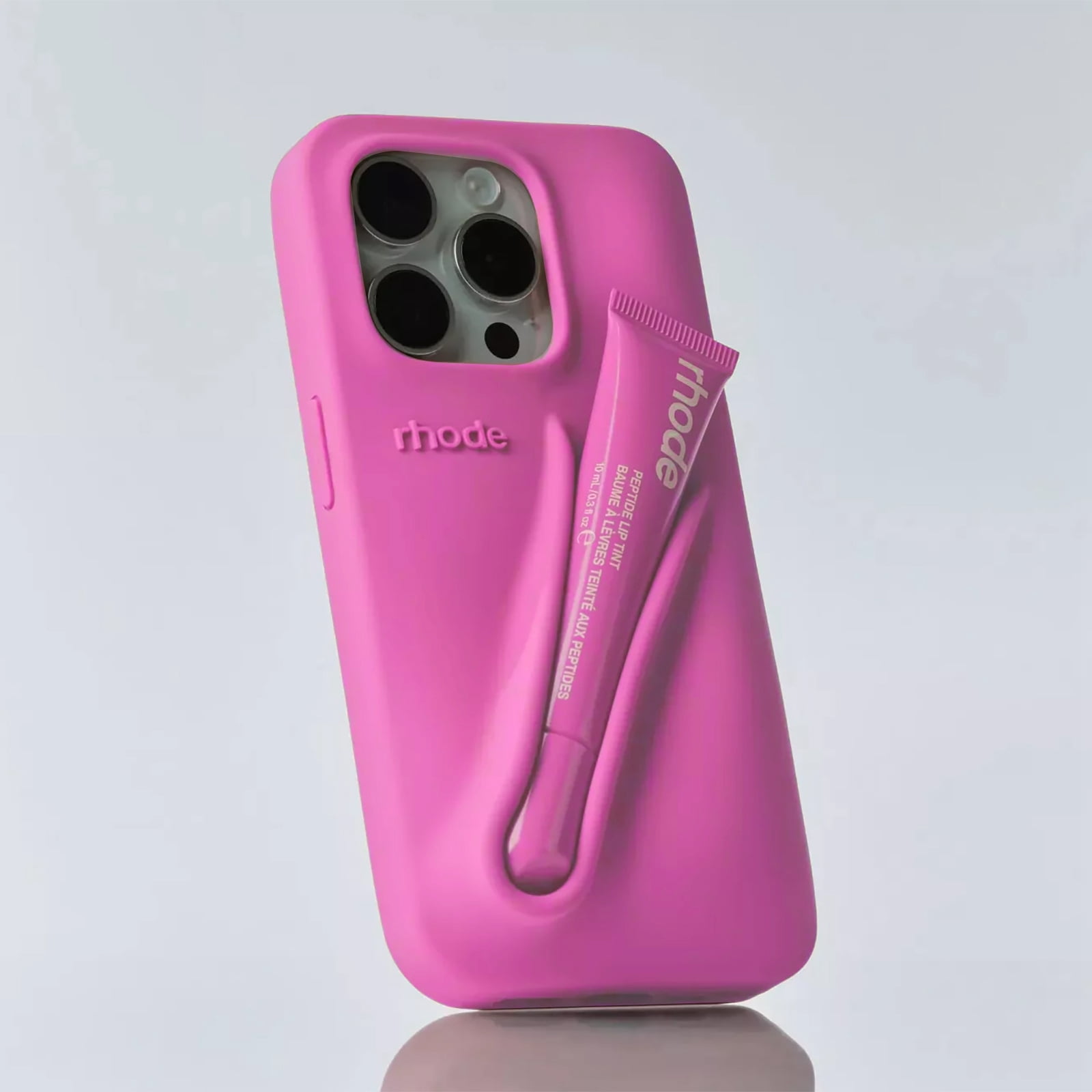 Hot! Rhode Phone Case, Lip Gloss Phone Case Cute for 13/14