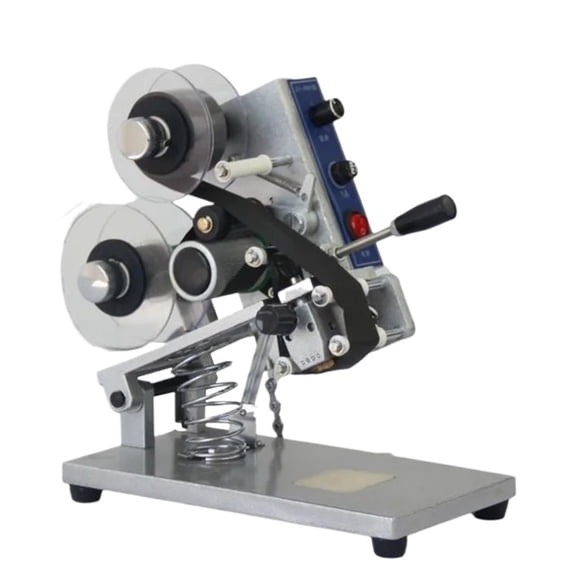 Hot Ribbon Stamping Machine Production Date Number Shelf Life Aluminum Plastic Food Packaging Coding Printer ,Easy to Install