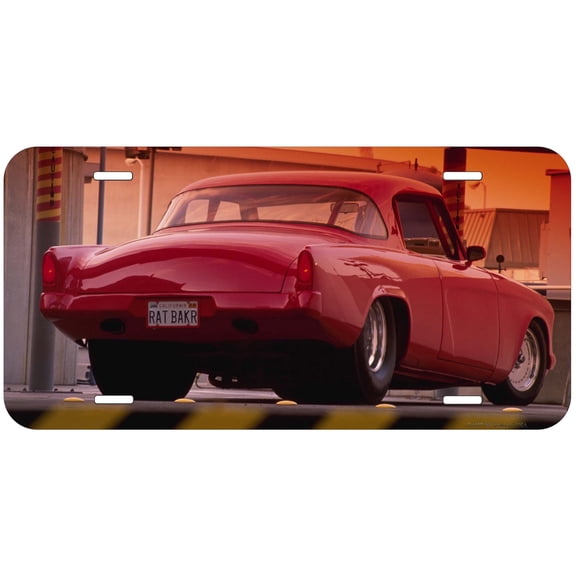 Hot Rod Car TAG09 Novelty Auto License Plate