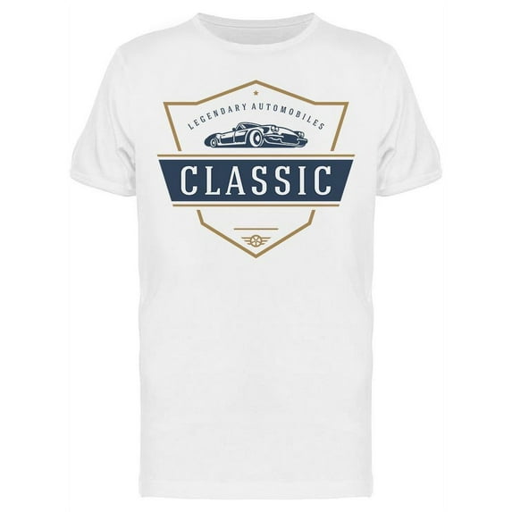 Hot Rod Classic Car Graphic T-Shirt Men -Image by Shutterstock, Male Small
