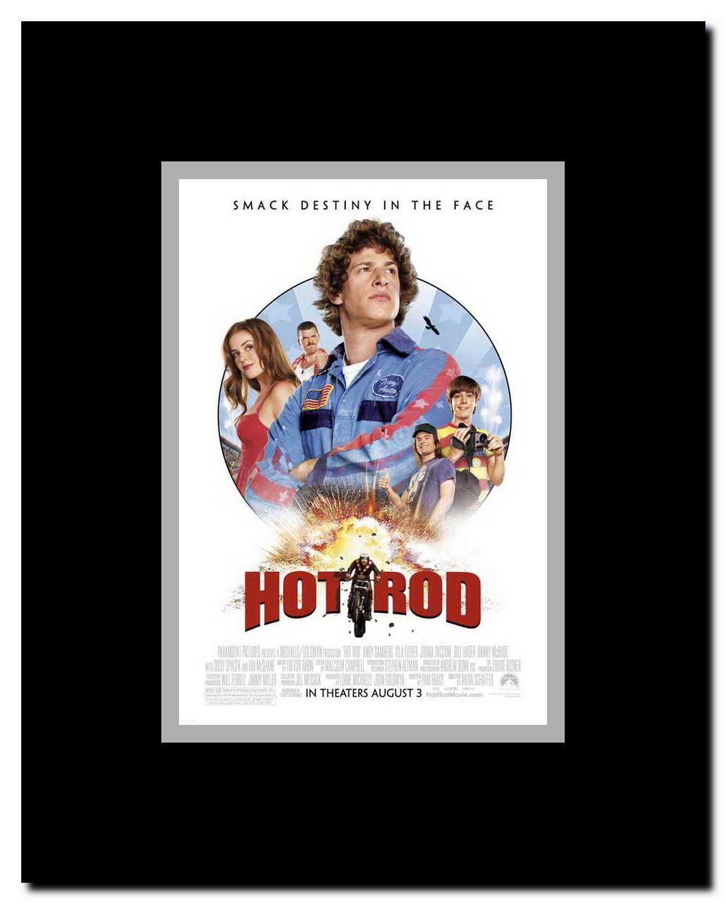 Hot Rod Framed Movie Poster