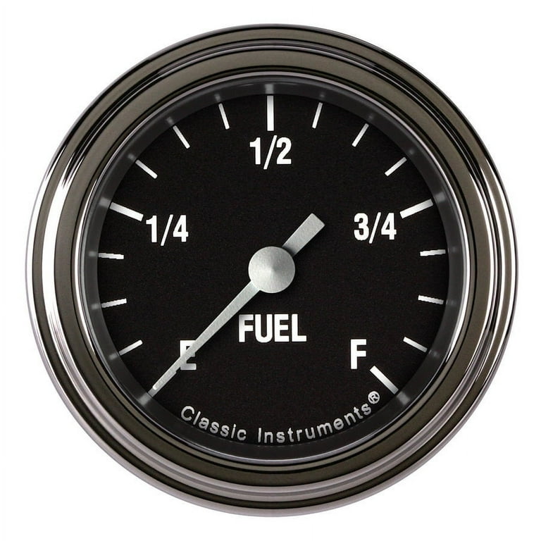 Classic Instruments Hot Rod Fuel Gauge 2-1/8 Full Sweep Classic Instruments Hot Rod Fuel Gauge 2-1/8 Full Sweep