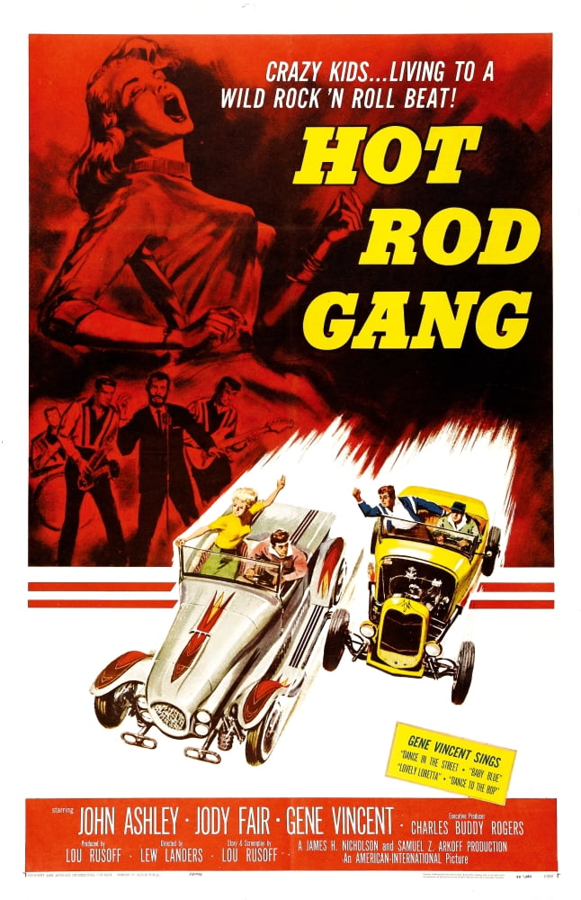 Hot Rod Gang Canvas Art - (11 x 17)
