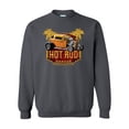 thumbnail image 1 of Hot Rod Garage Parts & Service Unisex Adult Long Sleeve Crewneck Sweatshirt-Charcoal-5xl, 1 of 4