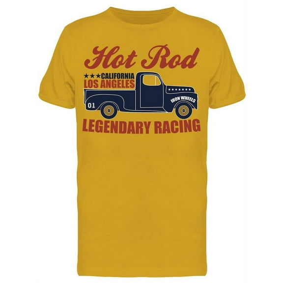 Hot Rod Legendary Racing T-Shirt Men -Image by Shutterstock, Male x-Large