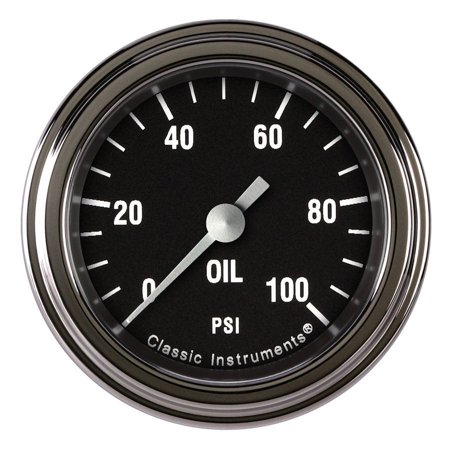 Hot Rod Oil Pressure 2 1/8 Full Sweep