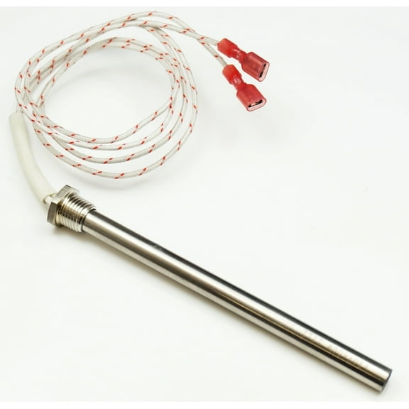 Hot Rod Pellet Stove Igniter, 400W, 5 1/4" P, 5 3/4" L, 8127