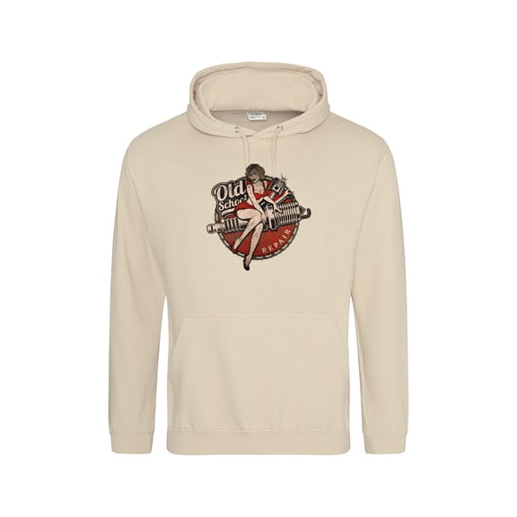 Hot Rod Retro Classic Rockabilly Old School Vintage Car Greaser Kustom Kulture Hoodie Unisex, up to 5XL