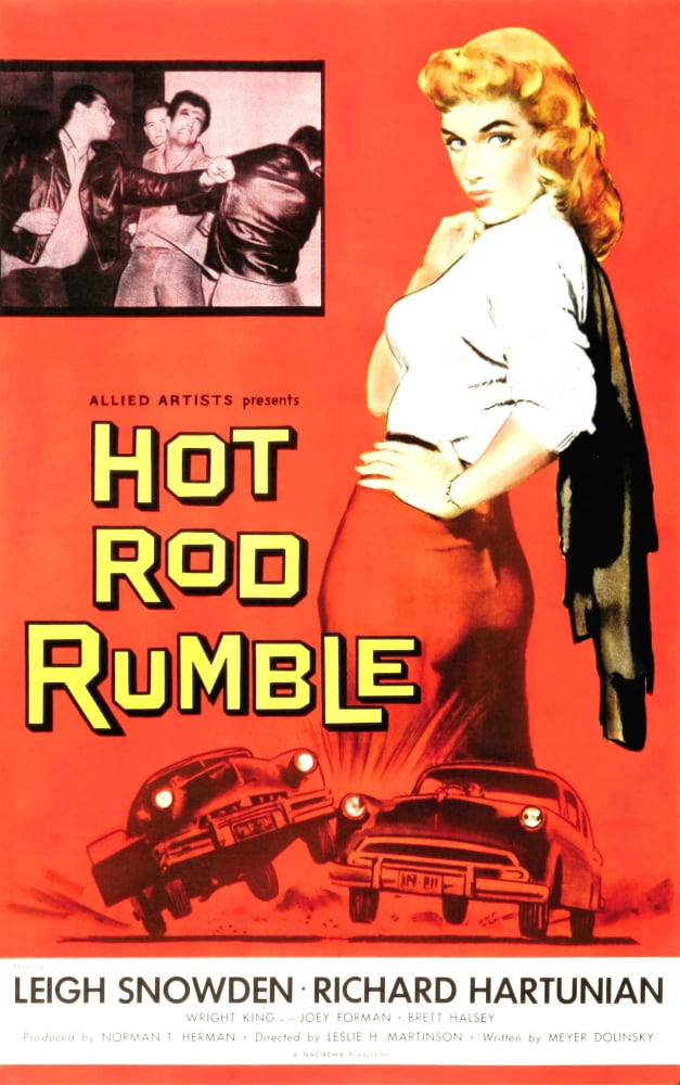 Hot Rod Rumble Canvas Art - (24 x 36)