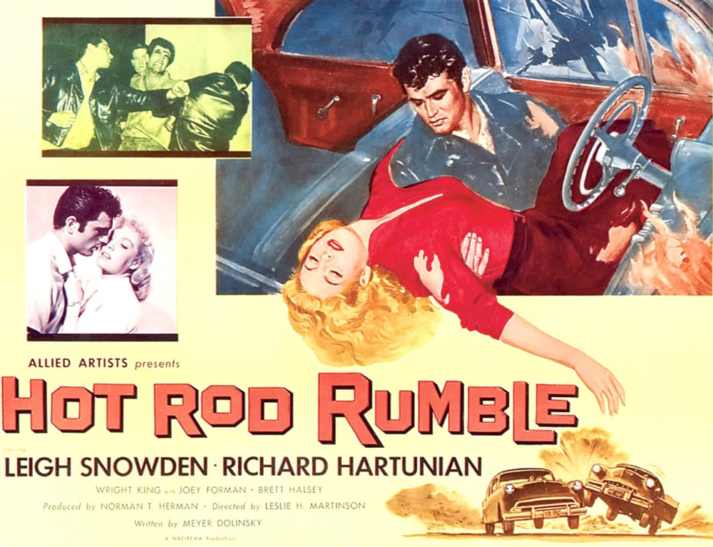 Hot Rod Rumble Canvas Art - (28 x 22)