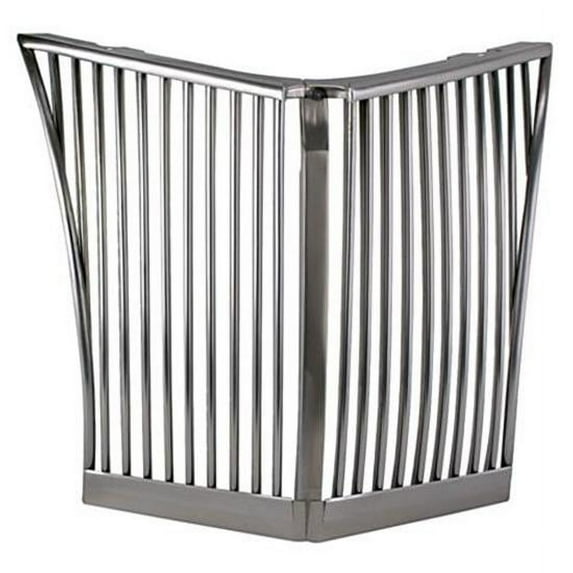 Hot Rod Style Grille W/ Crank Hole, Fits 1939-40 Ford