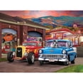 thumbnail image 1 of "Hot Rod Sunset" 500-Piece Jigsaw Puzzle for Adults Classic Cars 18"x24", 1 of 10