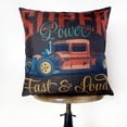 thumbnail image 1 of Hot Rod Super Power | Pillow Cover |  Throw Pillow | Pillow | Dad Gift | Classic Car | Gift Ideas | Pillow | Hot Rod | Room Décor, 1 of 4