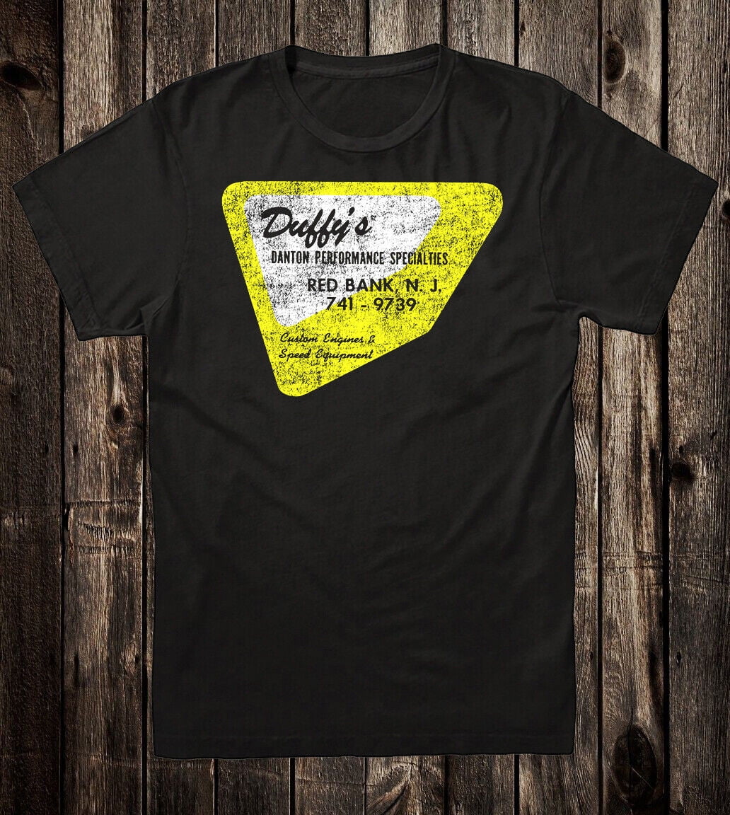 Hot Rod Tee T Shirt Drag Race Racing Vtg Speed Shop Equipment Duffys