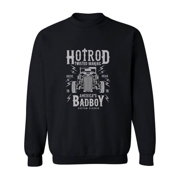 Hot Rod Twisted Maniac  Sweatshirt Men -Image by Shutterstock, Male Large