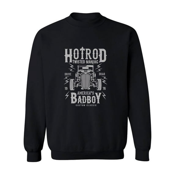 Hot Rod Twisted Maniac Sweatshirt Men -Image by Shutterstock, Male Medium