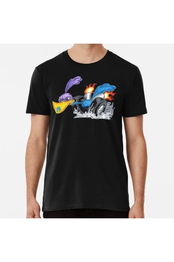 Hot Roddin' Roadrunner Size S to 5XL Made in the USA T-Shirt
