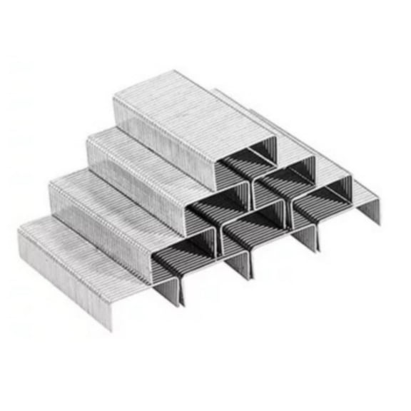 Hot Sale! 1 Box Of Staples, Staples 1 Box 1000 Pieces 12 24/6 Thick Layer, Plertrvy (Silver00117)