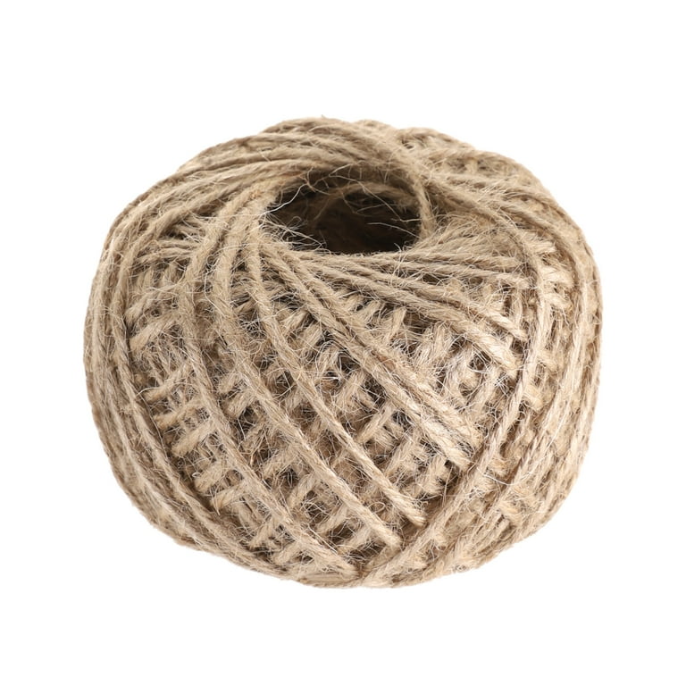 Hot Sale 50M/Roll Wedding Decor Natural Burlap Jute Twine Cord