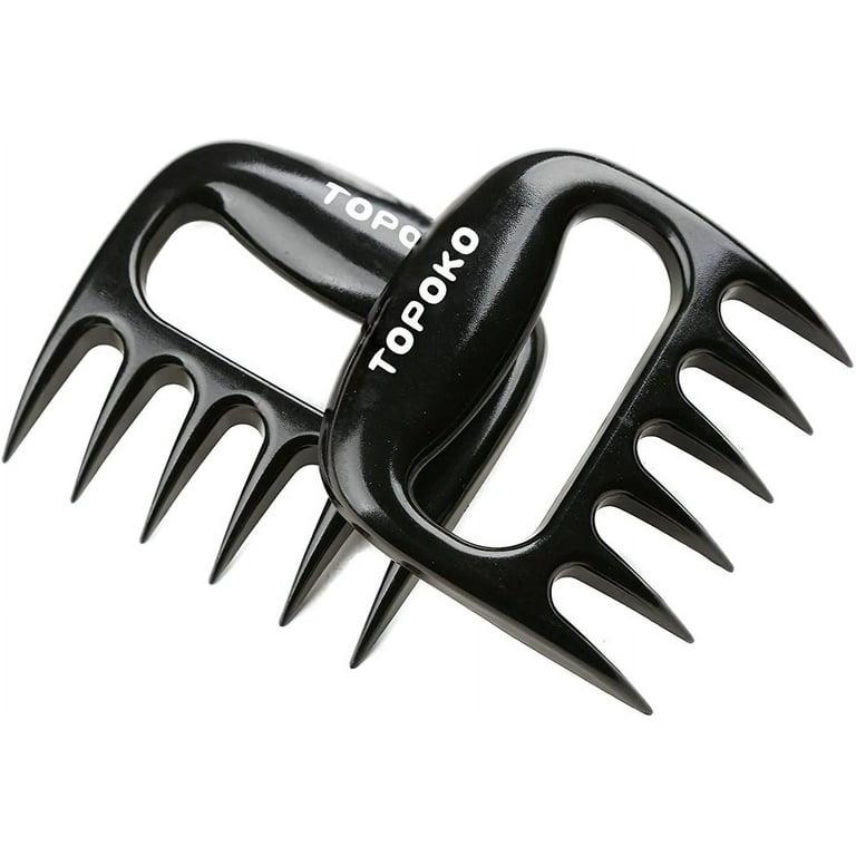 Culinary Courture Black Meat Shredder Claws - Heavy-Duty Bear Claws for  Shredding Meat - Claws for Pulled Pork, Chicken - Perfect for BBQ Gifts,  White