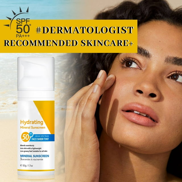 Hot Sale! Cuhas Unscented Facial Sunscreen Quickdrying and Transparent