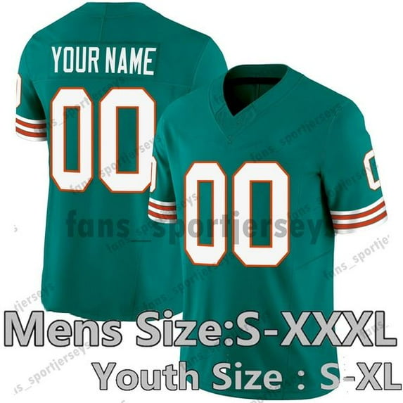 NFL_jersey Hot Sale Football jersey Miami''Dolphins''men women youth Dan Marino Tua Tagovailoa Raheem Mostert Tyreek Hill Jaylen Waddle Jevon Holland Mike Gesicki Austin Jackson